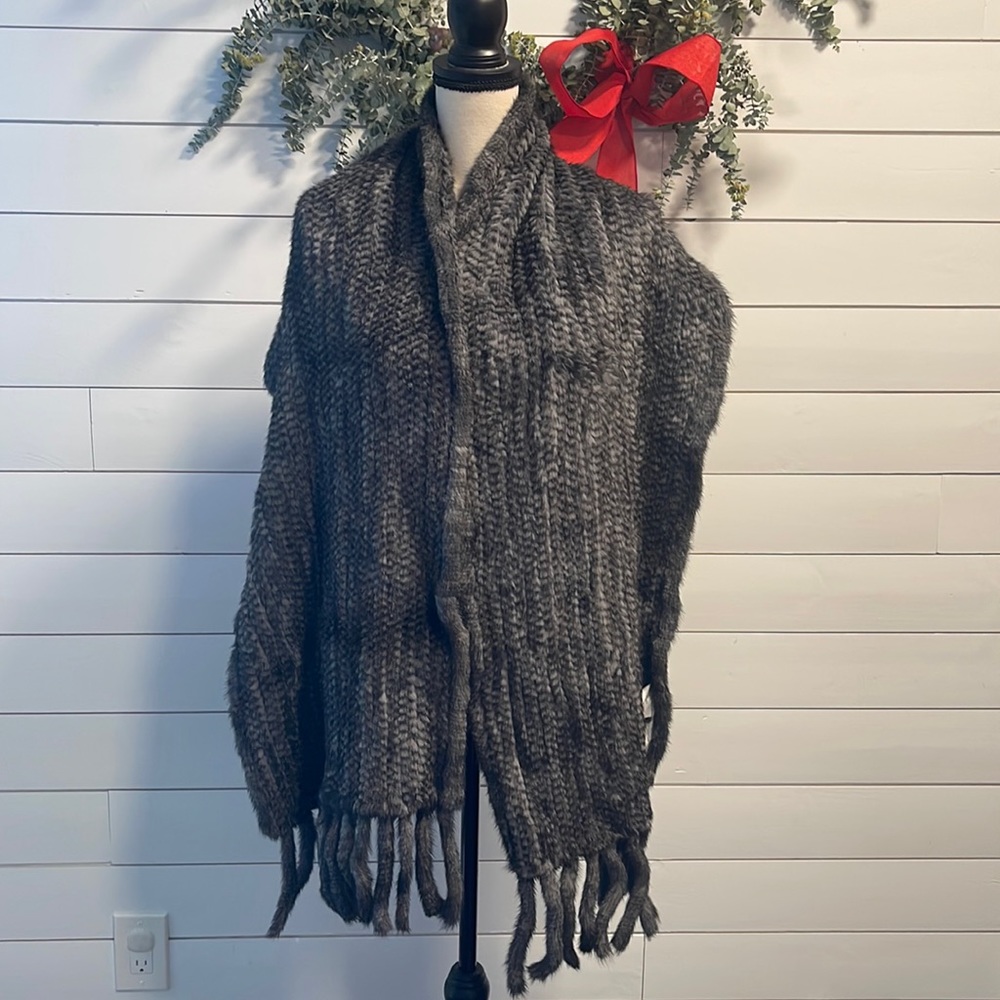 Christian Cota Mink Scarf
